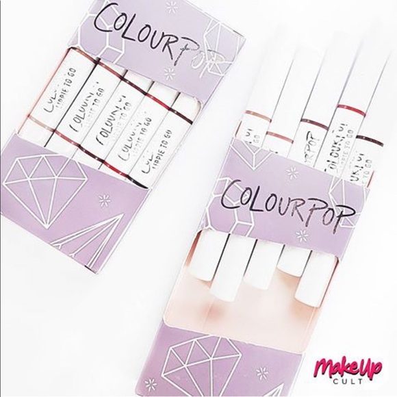 Colourpop too hot to trot mini liner lipstick set - Picture 3 of 5